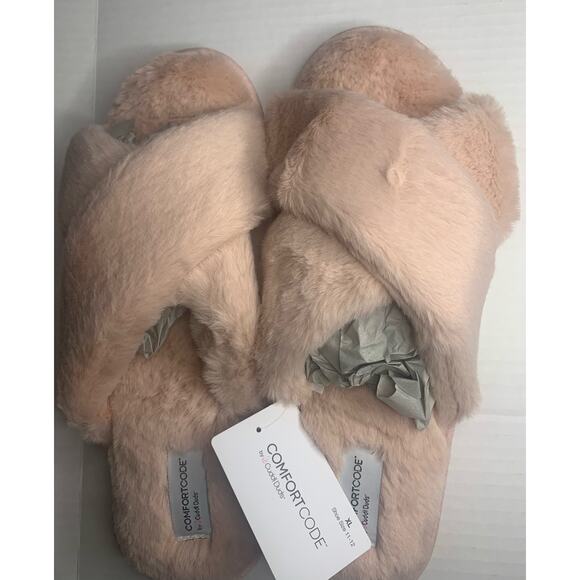 CUDDL DUDS Women’s Comfort‎ Code Slippers  Dusty Pink  XL (Shoe sizes 11-12) - Picture 4 of 15